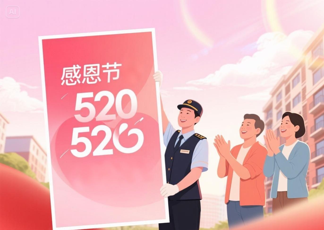 520 | 百雀物業(yè)對您的關(guān)懷始終如一