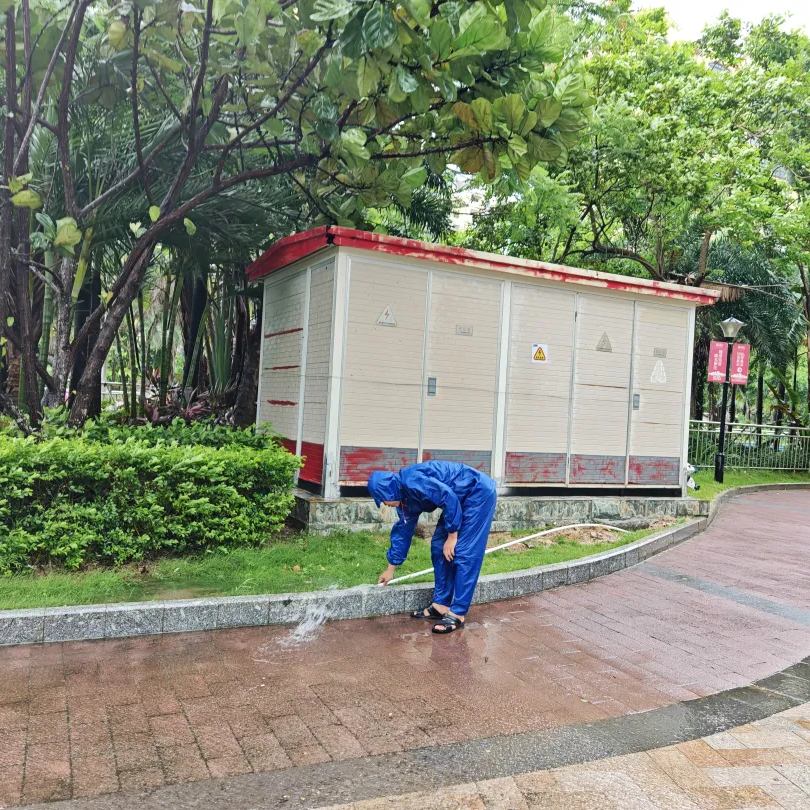 臺風(fēng)"蝴蝶"防御戰(zhàn)|百雀物業(yè)人的72小時守護日記